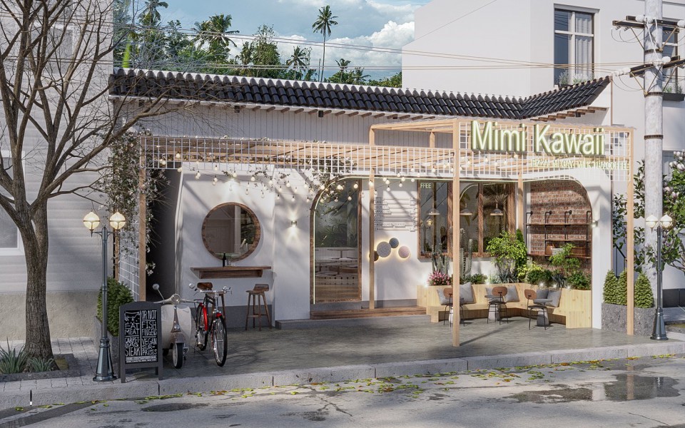 Cafe Mini kawaii - Dự Án Thương Mại